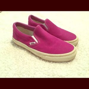 Size 7 women’s purple Vans